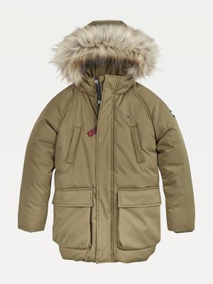 tommy hilfiger technical parka
