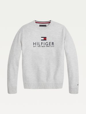 tommy hilfiger pullover white