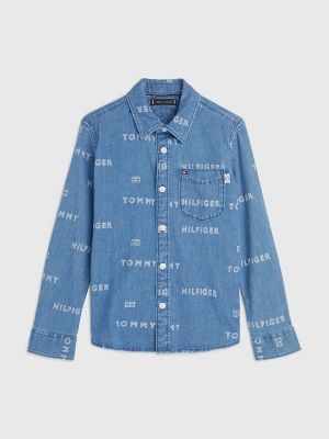tommy hilfiger boys shirt
