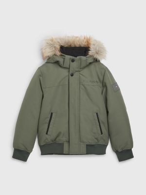 Tommy hilfiger store jacket fur hood