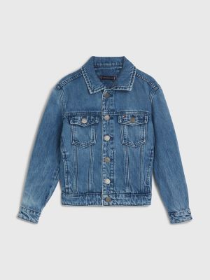 Oversized Boyfriend Denim Trucker Jacket