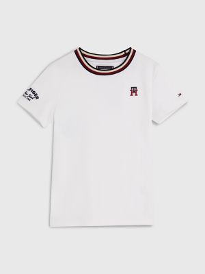 Tommy hilfiger white women's cheap t shirt