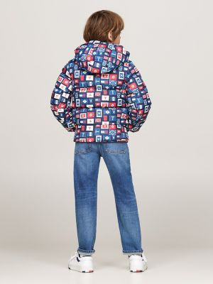 Kids Hooded Down Jacket Tommy Hilfiger Canada