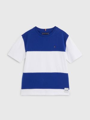 tommy hilfiger color block shirt