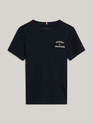 Kids' Hilfiger Logo T-Shirt, Navy