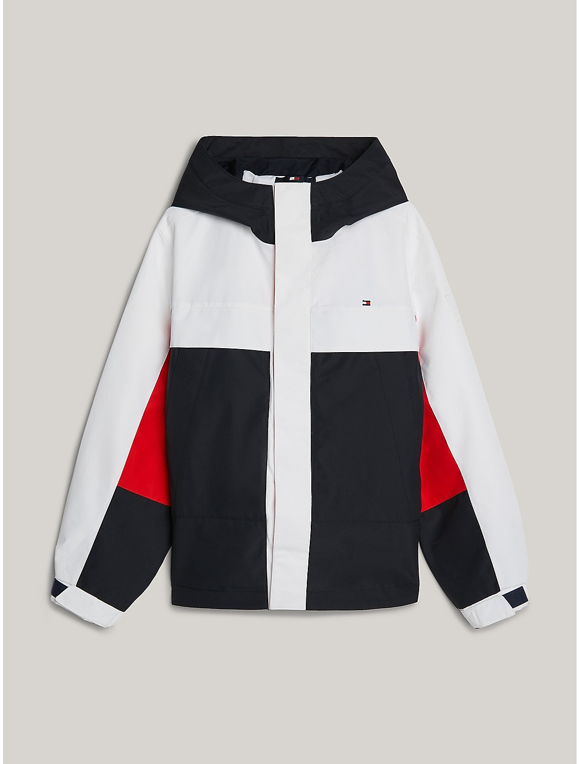 Tommy Hilfiger Boys' Kids' Colorblock Hooded Jacket