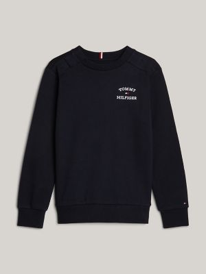 Kids' Hilfiger Logo Sweatshirt, Navy