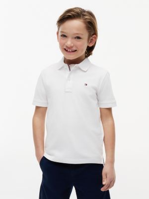 Kids' Classic Polo, White