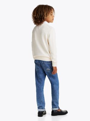 Kids' Stripe Monotype Crewneck Sweater | Tommy Hilfiger