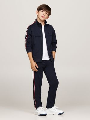 Kids' Signature Stripe Track Pant, Navy