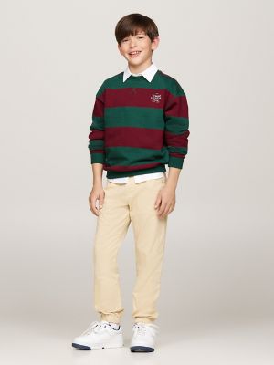 Kids' Stretch-Cotton Jogger, Country Ivory