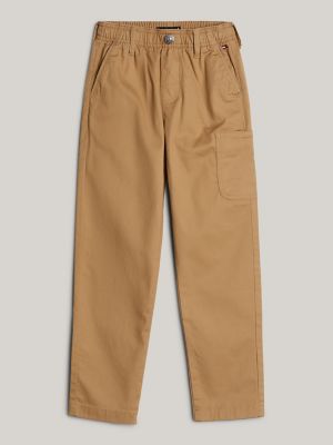 Kids' Stretch-Cotton Skater Pant, Classic Khaki