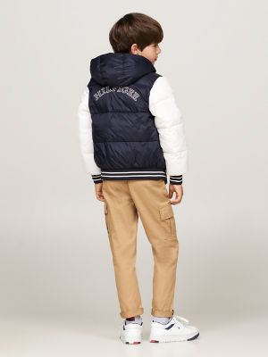 Boys tommy hilfiger puffer jacket online