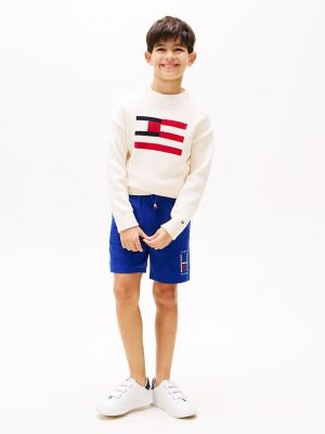 Kids' 85 Graphic Sweatshort, Wedge Blue