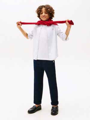 Kids' Relaxed Linen-Blend Pant