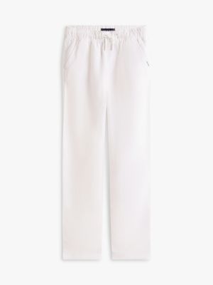 Детские брюки Tommy Hilfiger Kids' Relaxed Linen-Blend Pant — фото 5