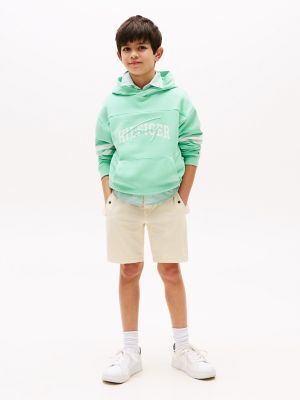 Kids' Parachute Short, Ivory Silk