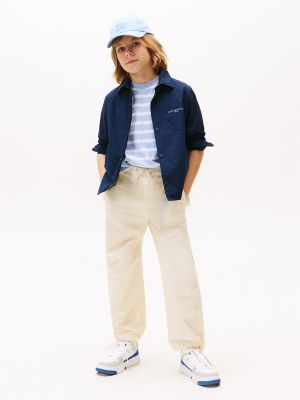 Kids' Parachute Pant, Ivory Silk