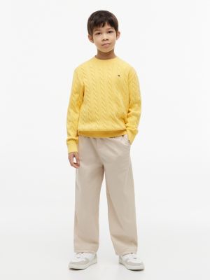 Детские брюки Tommy Hilfiger Kids' Pleated Chino Pant — фото 2