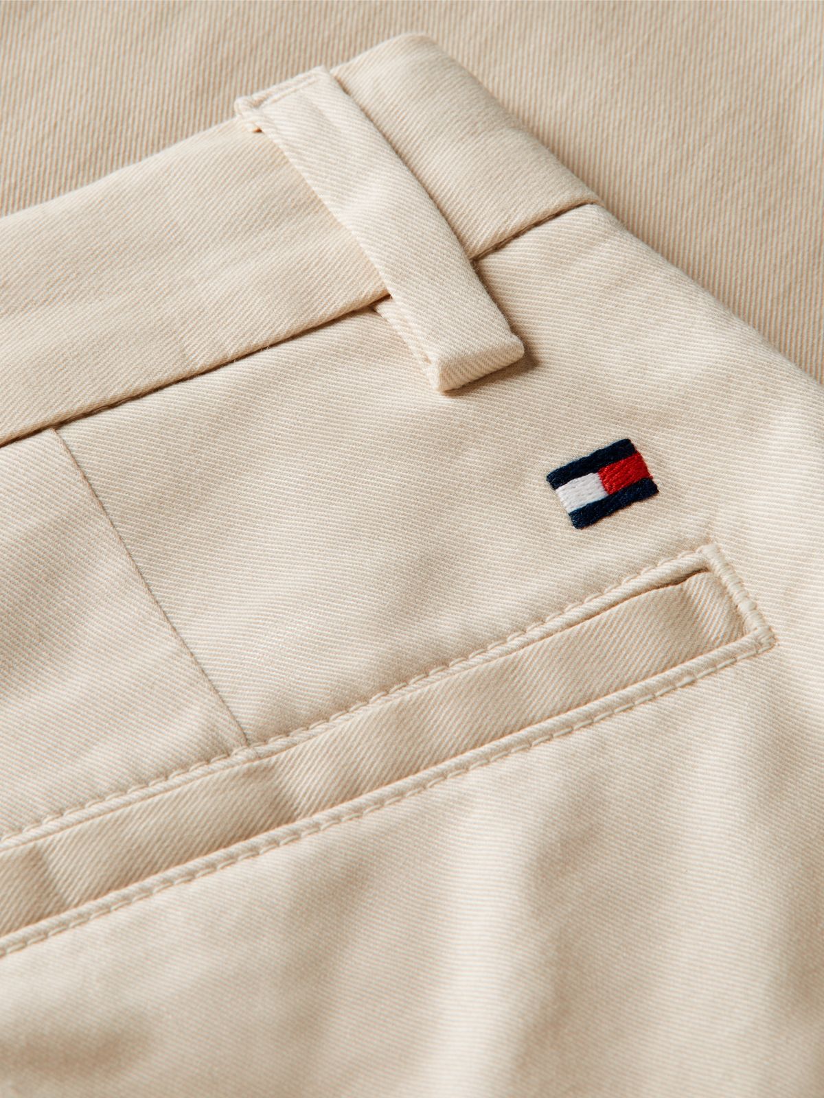 Kids' Pleated Chino Pant — Classic Beige