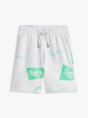 Tommy Hilfiger Kids' Allover Mixed Logo Sweatshort — фото 5