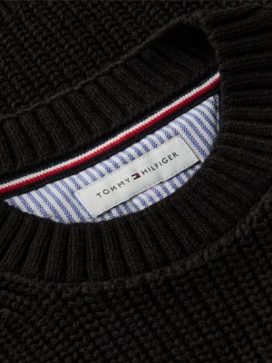 Детские свитеры Tommy Hilfiger Kids' Flag Logo Sweater — фото 6