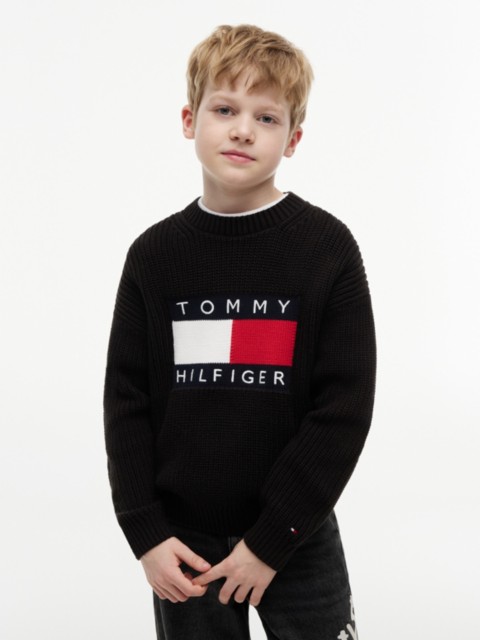 Детские свитеры Tommy Hilfiger Kids' Flag Logo Sweater