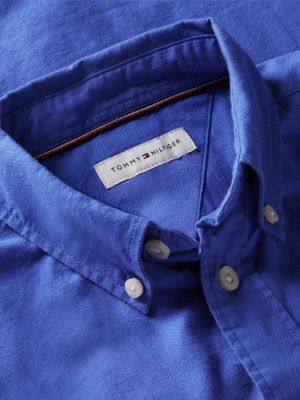 Детские рубашки Tommy Hilfiger Kids' Stretch Oxford Shirt — фото 6