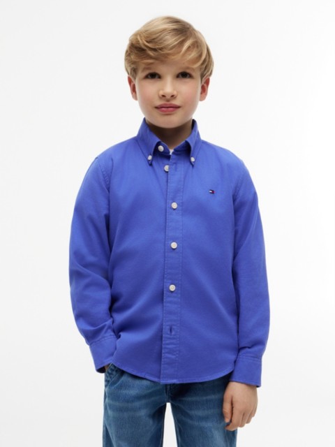 Детские рубашки Tommy Hilfiger Kids' Stretch Oxford Shirt