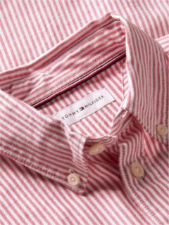 Kids' Stretch Oxford Shirt — Red Glare Stripes 6