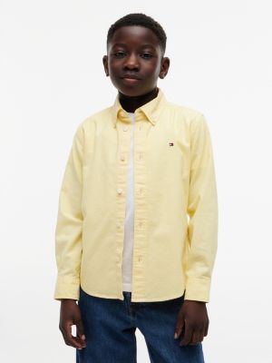 Kids' Stretch Oxford Shirt, Tuscan Sun 