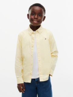 Kids' Stretch Oxford Shirt — Tuscan Sun 1