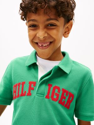 Детские свитеры Tommy Hilfiger Kids' Hilfiger Graphic Polo — фото 3