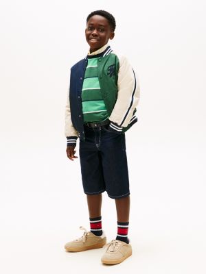 Kids' Denim Carpenter Short, Rinse