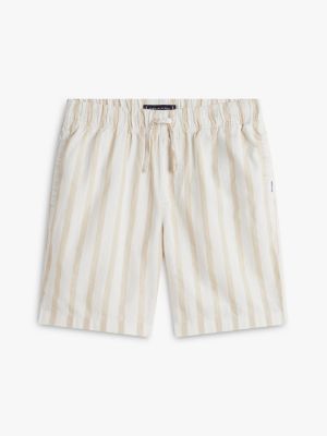 Детские брюки Tommy Hilfiger Kids' Relaxed Striped Linen-Blend Short — фото 5