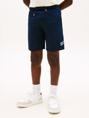 Tommy Hilfiger Kids' Hilfiger Logo Wide Leg Sweatshort — фото 2