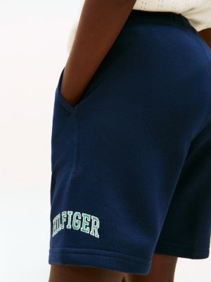 Tommy Hilfiger Kids' Hilfiger Logo Wide Leg Sweatshort — фото 3