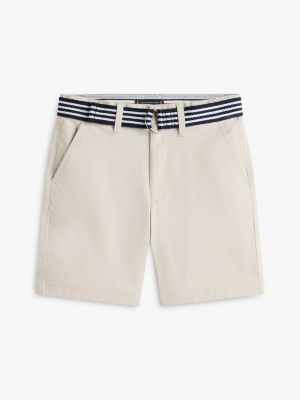 Детские брюки Tommy Hilfiger Kids' Belted Baggy Stretch Chino Short — фото 5