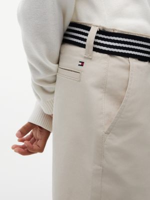 Детские брюки Tommy Hilfiger Kids' Belted Baggy Stretch Chino Short — фото 3