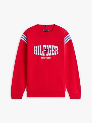Детские худи Tommy Hilfiger Kids' Hilfiger Sport Logo Sweatshirt — фото 5