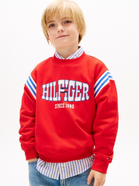 Детские худи Tommy Hilfiger Kids' Hilfiger Sport Logo Sweatshirt
