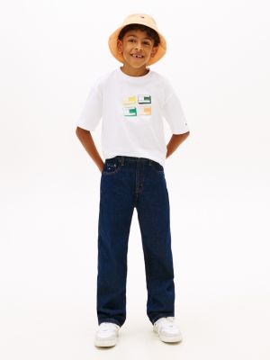 Детские футболки Tommy Hilfiger Kids' 3D Logo Graphic T-Shirt — фото 3