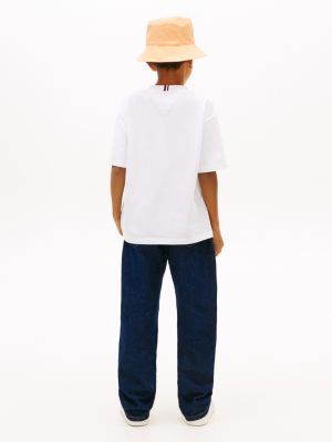 Детские футболки Tommy Hilfiger Kids' 3D Logo Graphic T-Shirt — фото 4