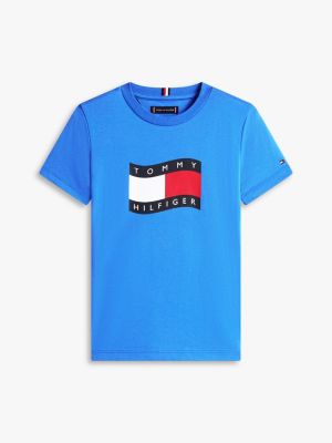 Детские футболки Tommy Hilfiger Kids' Wavy Flag T-Shirt — фото 5