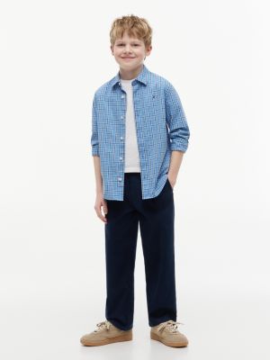 Детские брюки Tommy Hilfiger Kids' Baggy Stretch Pull-On Pant — фото 2