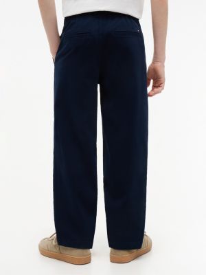 Детские брюки Tommy Hilfiger Kids' Baggy Stretch Pull-On Pant — фото 4