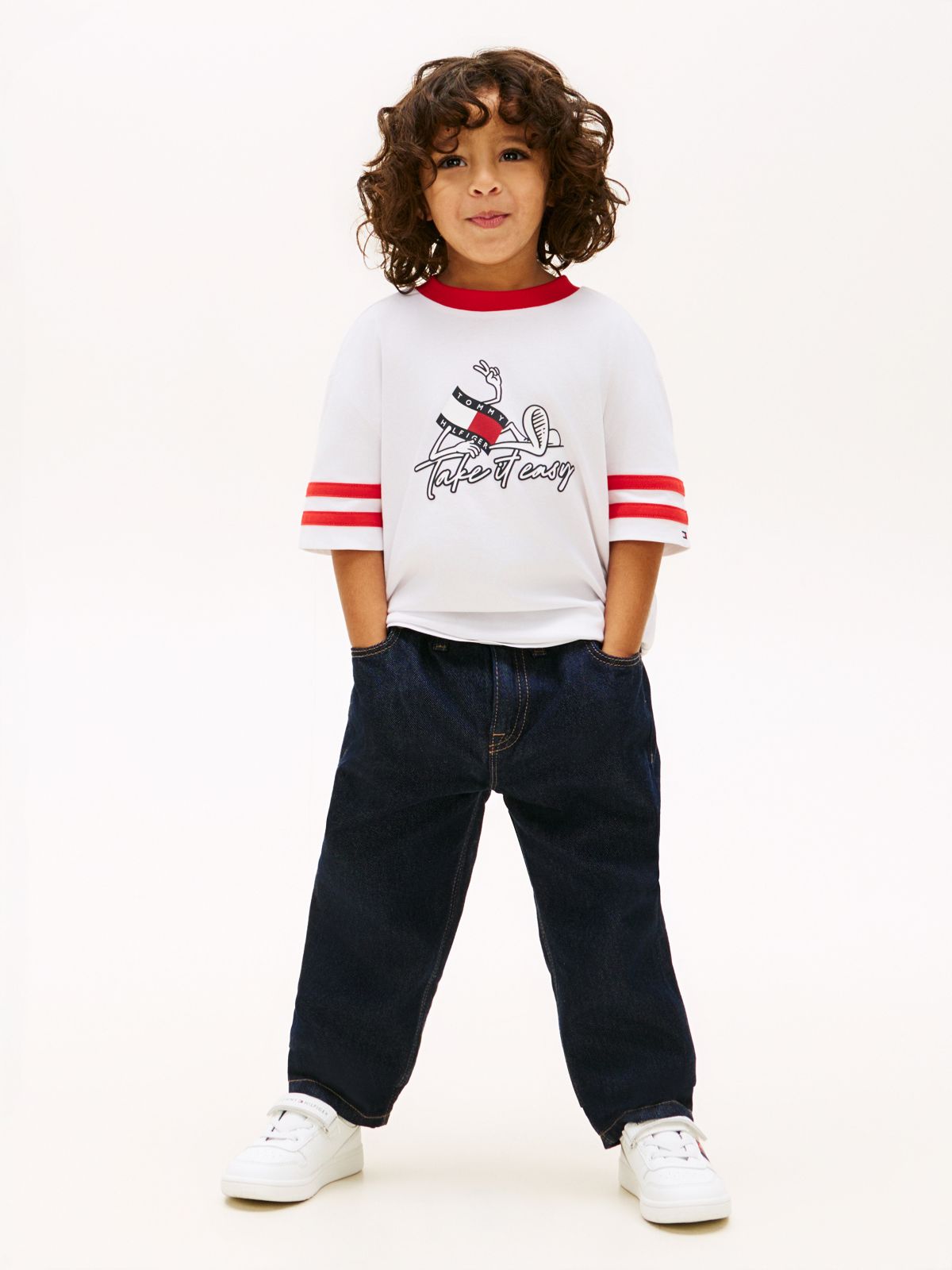 Kids' Straight Jean — Dark Wash