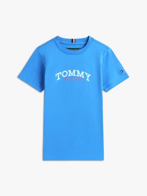 Детские свитеры Tommy Hilfiger Kids' Logo T-Shirt & Short Set — фото 5
