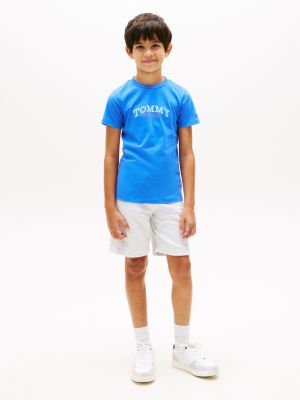 Kids' Logo T-Shirt & Short Set, Empire Blue