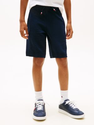 Kids' Stretch Seersucker Short, Navy
